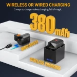 Eyoyo Mini φορητό 1D φορητό δαχτυλίδι Barcode Readers Laser USB Ενσύρματο 2.4G Ασύρματο Bluetooth σαρωτής δακτύλων iPad iPhone EY-026