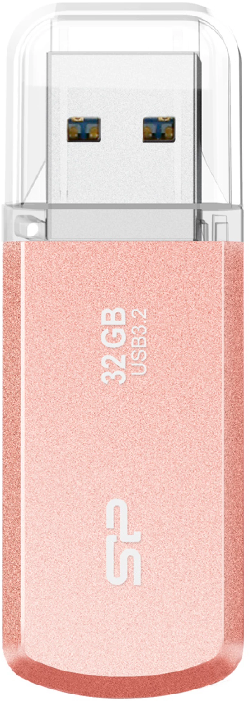 SILICON POWER USB Flash Drive Helios 202, 32GB, USB 3.2, ροζ χρυσό