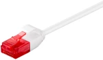 GOOBAY καλώδιο U/UTP CAT6 93691, slim, AWG 30/7, copper, 0.5m, λευκό