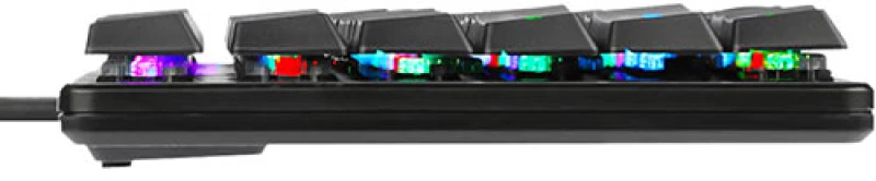ARMAGGEDDON MECHANICAL LOW PROFILE KEYBOARD RGB FALCONET RED