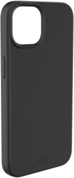 PURO  Cover Silicon with microfiber inside για iPhone 14 6.1''- Μαύρο
