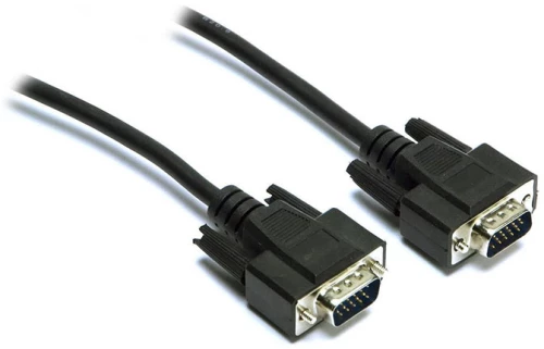 G&BL VGA Mon.Cab.DBHD15P/DBHD 3m - Μαύρο