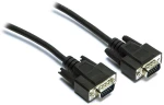 G&BL VGA Mon.Cab.DBHD15P/DBHD 3m - Μαύρο