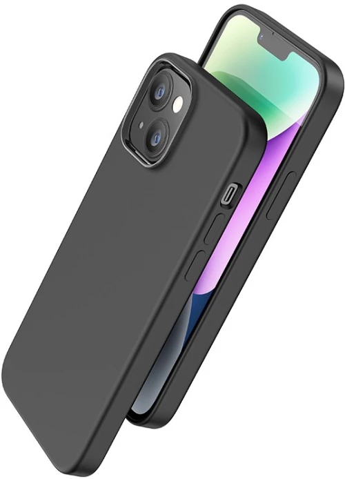 Θήκη Hoco Pure Series για Apple iPhone 14 Plus Μαύρο