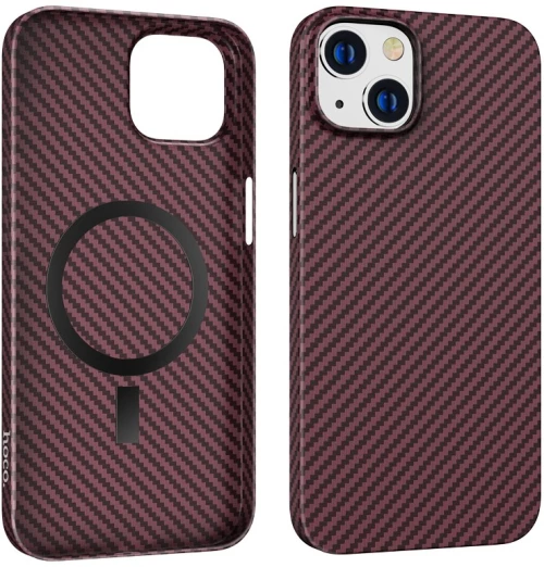 Θήκη Hoco Ultra-Thin Magnetic Protective για Apple iPhone 14 Plus MagSafe Κόκκινη