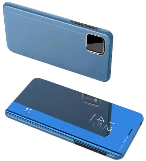 POWERTECH θήκη Clear view MOB-1707 για Xiaomi Mi 11, μπλε