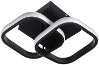 POWERTECH LED φωτιστικό οροφής HLL-0079, 20W, 1700lm, 24x20cm, μαύρο