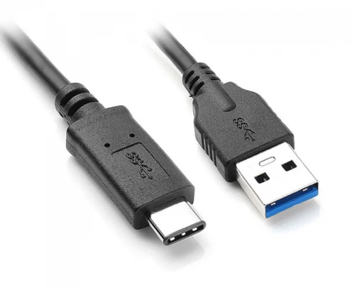 POWERTECH καλώδιο USB 3.0 σε USB-C CAB-UC002, 2m, μαύρο
