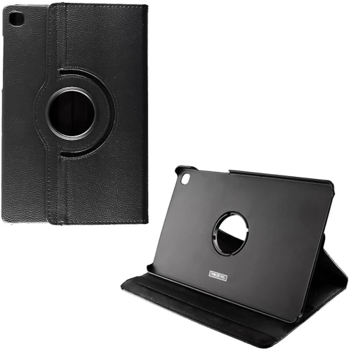 VOLTE-TEL ΘΗΚΗ SAMSUNG X200 TAB A8/X205 TAB A8 LTE 10.5" LEATHER BOOK ROTATING STAND BLACK