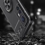 Θήκη Ancus Autofocus Shock Proof με Ring Holder για Xiaomi 12 / Xiaomi 12X  Μαύρη