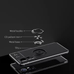 Θήκη Ancus Autofocus Shock Proof με Ring Holder για Xiaomi 12 / Xiaomi 12X  Μαύρη