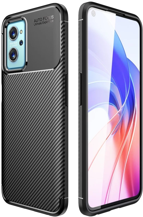 Θήκη Ancus AutoFocus Carbon Fiber για Realme 9i Μαύρη