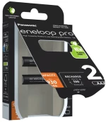 Μπαταρία Επαναφορτιζόμενη Panasonic eneloop pro BK-4HCDE/2BE 930 mAh size AAA Ni-MH 1.2V Τεμ. 2 New Package