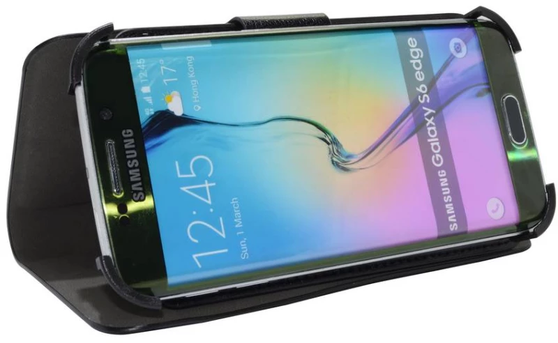 Θήκη Book Ancus Universal Elastic Hook για Smartphone 4.7" - 5.3'' Ίντσες Μαύρη (14 cm x 7 cm)