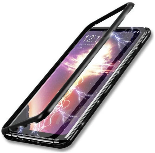 Θήκη Ancus 360 Full Cover Magnetic Metal για Apple iPhone 13 Pro Μαύρο