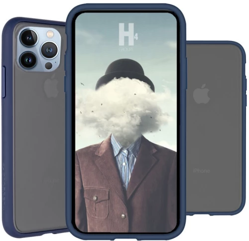 Θήκη Goospery Peach Garden Bumper για Apple iPhone13 Pro Μπλέ