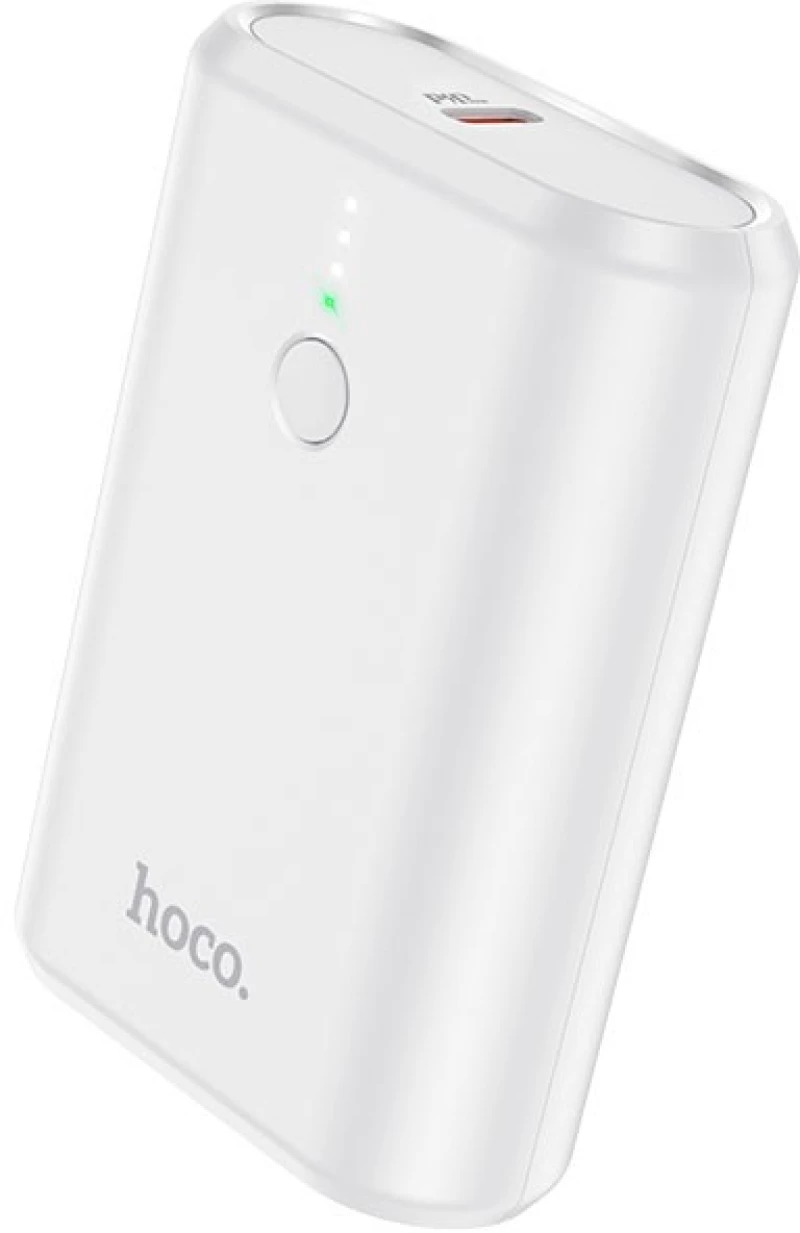 Power Bank Hoco Q3 Mayflower 10000mAh PD20W+QC3.0 Mini Size Έξοδος USB-C και Έξοδος USB-A  Λευκό