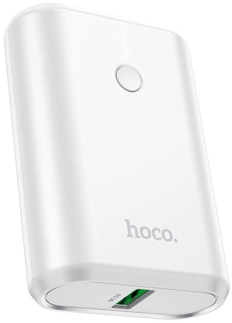 Power Bank Hoco Q3 Mayflower 10000mAh PD20W+QC3.0 Mini Size Έξοδος USB-C και Έξοδος USB-A  Λευκό