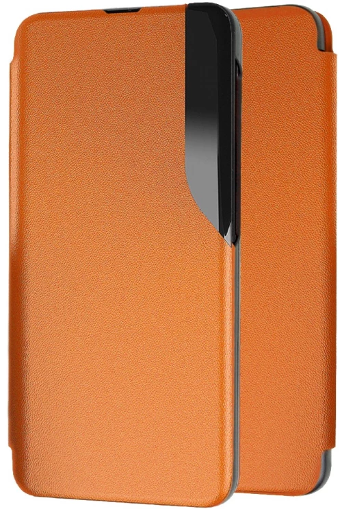 Θήκη Book Ancus για Apple iPhone 13 Pro TPU Πορτοκαλί