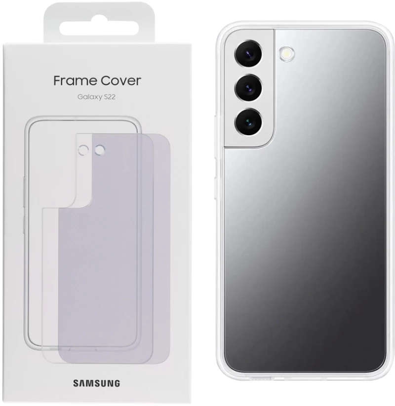ΘΗΚΗ SAMSUNG S22 5G S901 FRAME COVER EF-MS901CTEGWW TRANSPARENT PACKING OR