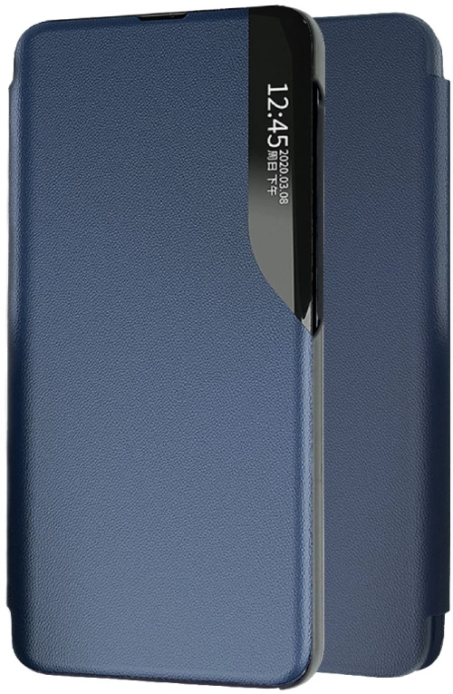 Θήκη Book Ancus Smart Flip για Xiaomi Poco X4 TPU Μπλέ