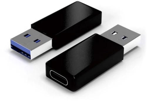 POWERTECH αντάπτορας USB 3.0 σε USB-C θηλυκό CAB-UC023, μαύρος
