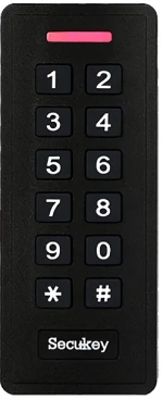 SECUKEY Αυτόνομο αδιάβροχο πληκτρολόγιο πρόσβασης SCK-K2-EM, 125KHz