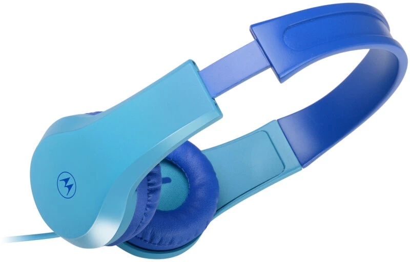 Motorola JR200 Blue Οn ear παιδικά ακουστικά Hands Free με splitter