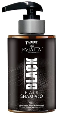 ΧΡΩΜΟΣΑΜΠΟΥΑΝ BLACK SHAMPOO EVIALIA- 300ml