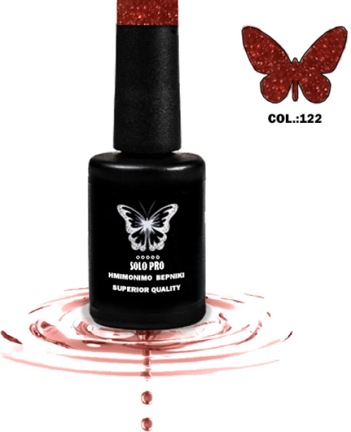 ΗΜΙΜΟΝΙΜΟ ΒΕΡΝΙΚΙ SOLO PRO(12ML) -122