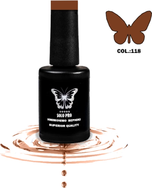ΗΜΙΜΟΝΙΜΟ ΒΕΡΝΙΚΙ SOLO PRO(12ML) -118