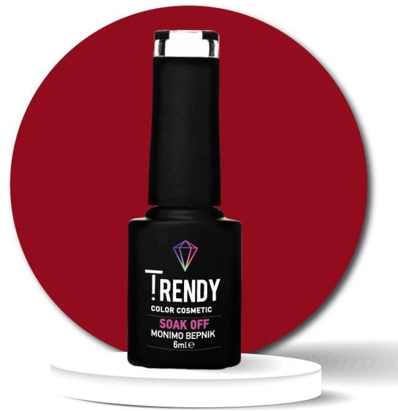 ΗΜΙΜΟΝΙΜΟ ΒΕΡΝΙΚΙ TRENDY - No024 PASSIONISTA- 6ml