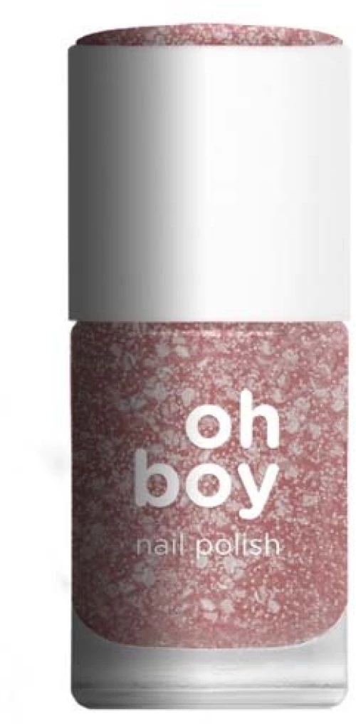 OHBOY NAIL POLISH | ΟΖΤΖ-224|ΡΟΖ ΧΡΥΣΟ GLITTER