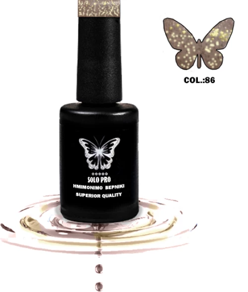 ΗΜΙΜΟΝΙΜΟ ΒΕΡΝΙΚΙ SOLO PRO(12ML) -86