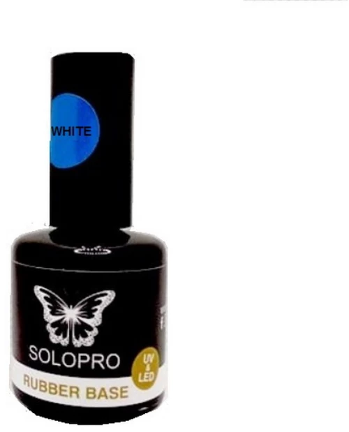 RUBBER BASE SOLO PRO- WHITE 15 ML