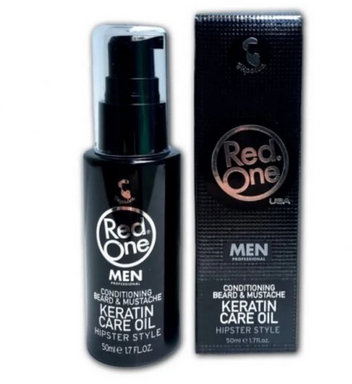 REDONE BEARD & MUSTACHE OIL (KERATIN)