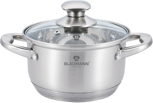 Κατσαρόλα από ανοξείδωτο ατσάλι 26cm 7,6Lt Blaumann BL-3321