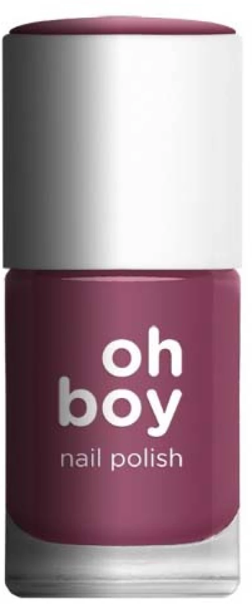 OHBOY NAIL POLISH | ΟΖΤΖ-246|ΣΚΟΥΡΟ ΣΑΠΙΟ ΜΗΛΟ