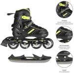 Rollers NH18191 2in1 Black/Green