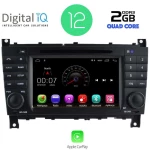 DIGITAL IQ MSM 393_CP (7'' DVD) MULTIMEDIA OEM MERCEDES C  W203 – CLK W209 mod. 2004-2008