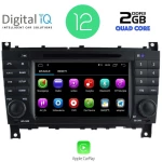 DIGITAL IQ MSM 393_CP (7'' DVD) MULTIMEDIA OEM MERCEDES C  W203 – CLK W209 mod. 2004-2008