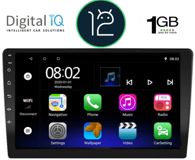 DIGITAL IQ RTA 1910_GPS (10'' SLIM) MULTIMEDIA TABLET