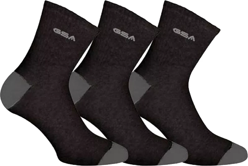 GSA AERO 500 SUPERCOTTON 3 PAIRS 8116053-01 Μαύρο