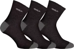 GSA AERO 500 SUPERCOTTON 3 PAIRS 8116053-01 Μαύρο
