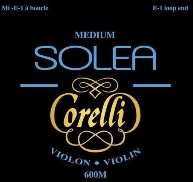 Corelli Solea 600M Violin Set - Medium, Loop End E