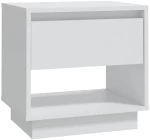 vidaXL Κομοδίνα 2 τεμ. Λευκά 45 x 34 x 44 εκ. από Μοριοσανίδα N/A Λευκό