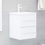 vidaXL Ντουλάπι Νιπτήρα Λευκό 41 x 38,5 x 48 εκ. από Μοριοσανίδα N/A Λευκό