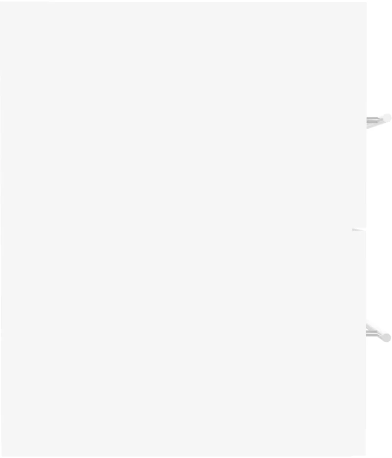 vidaXL Ντουλάπι Νιπτήρα Λευκό 41 x 38,5 x 48 εκ. από Μοριοσανίδα N/A Λευκό