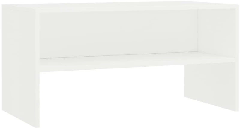 vidaXL Έπιπλο Τηλεόρασης Λευκό 80 x 40 x 40 εκ. από Μοριοσανίδα N/A Λευκό