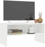 vidaXL Έπιπλο Τηλεόρασης Λευκό 80 x 40 x 40 εκ. από Μοριοσανίδα N/A Λευκό